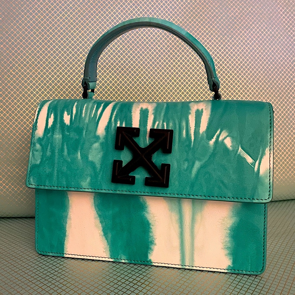 OFF-WHITE C/O VIRGIL ABLOH Jitney tie-dye handbag